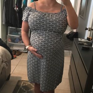 Off The Shoulder Maternity Dress